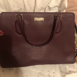 Kate Spade Burgundy purse